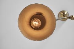 Swedish Two Arm Ceiling Light with Star Decoration Sweden 1940s - 2958749