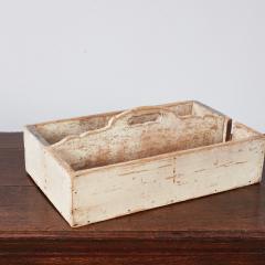 Swedish White Painted Cutlery Tray - 4212872