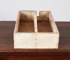 Swedish White Painted Cutlery Tray - 4212880