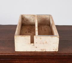 Swedish White Painted Cutlery Tray - 4212881