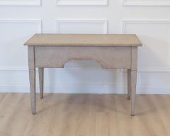 Swedish Writing Desk in Grey Paint circa 1900 - 4791573