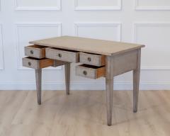Swedish Writing Desk in Grey Paint circa 1900 - 4791575