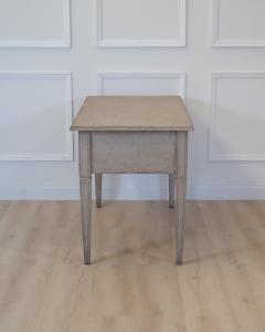 Swedish Writing Desk in Grey Paint circa 1900 - 4791576