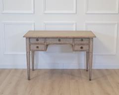 Swedish Writing Desk in Grey Paint circa 1900 - 4791586