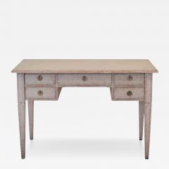 Swedish Writing Desk in Grey Paint circa 1900 - 4791771