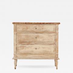 Swedish marble top commode C 1890  - 3922665