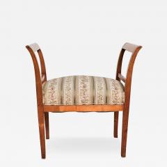 Swedish or Russian Smaller Birch Window Seat circa 1900 - 3272351