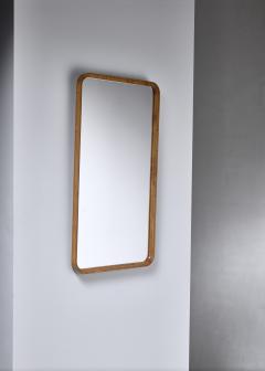 Swedish rectangular birch mirror 1930s - 1186429
