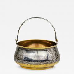Sweetmeat Basket With Views Of Moscow Pavel Ovchinnikov Firm Moscow Russia - 4818106