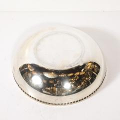 Swid Powell Modern Richard Meier Silver Plate Architectural Skyscraper Bowl For Swid Powell - 4745282