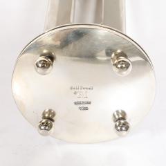 Swid Powell Pair of Modernist Signed Swid Powell Geometric Candlestick Holders - 4745207