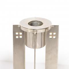 Swid Powell Pair of Modernist Signed Swid Powell Geometric Candlestick Holders - 4745266