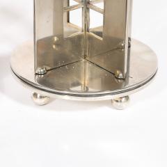 Swid Powell Pair of Modernist Signed Swid Powell Geometric Candlestick Holders - 4745269