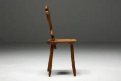 Swiss Alpine Folk Art Chair 19th Century - 3427213
