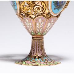 Swiss Gold and Enamel Zarf for the Turkish Market circa 1840 - 1174217