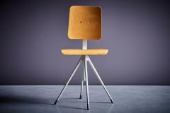 Swivel Chair in Wood Germany 1970s - 3512136