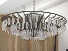 Sylvain Subervie Rock Crystal chandelier by Sylvain Subervie - 1901223