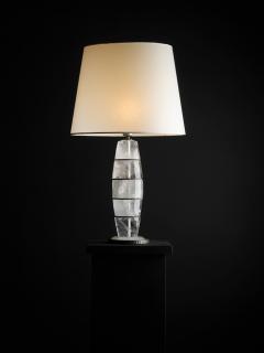 Sylvain Subervie Table lamps in Rock Crystal Column  - 1901229
