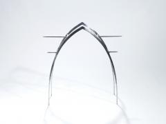 Sylvain Subervie Unique Sylvain Subervie wrought iron and glass console c 2000 - 989638