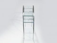 Sylvain Subervie Unique Sylvain Subervie wrought iron and glass console c 2000 - 989641