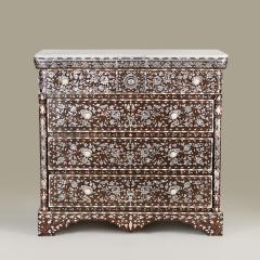 Syrian Mother of pearl chest of four drawers Design 1 - 4544134