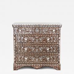 Syrian Mother of pearl chest of four drawers Design 1 - 4544140