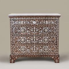 Syrian Mother of pearl chest of four drawers Design 2 - 4544135