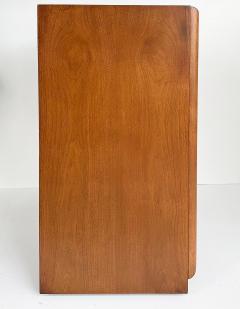 T H Robsjohn Gibbings 1950s T H Robsjohn Gibbings for Widdicomb Chest Restored on Casters - 4458290