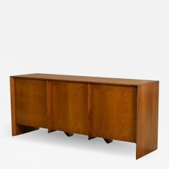 T H Robsjohn Gibbings 1950s T H Robsjohn Gibbings walnut credenza - 2920709