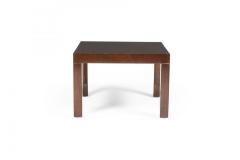 T H Robsjohn Gibbings 3 T H Robsjohn Gibbings American Mid Century Walnut Parsons Design End Side Tab - 4658990