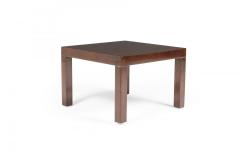 T H Robsjohn Gibbings 3 T H Robsjohn Gibbings American Mid Century Walnut Parsons Design End Side Tab - 4658991