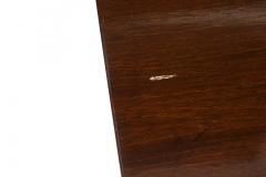 T H Robsjohn Gibbings 3 T H Robsjohn Gibbings American Mid Century Walnut Parsons Design End Side Tab - 4658993