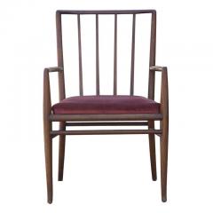 T H Robsjohn Gibbings 6 T H Robsjohn Gibbings For Widdicomb Mahogany Dining Chairs - 2630444