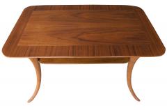 T H Robsjohn Gibbings A Widdicomb Rectangular Walnut Side Table Designed by Gibbings - 199522