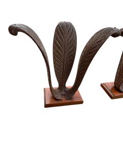T H Robsjohn Gibbings ART DECO CERUSED WOOD PLUMES CONSOLE BY THEODORE ROBJSJOHN GIBBINGS - 4442154