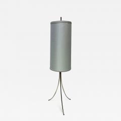 T H Robsjohn Gibbings Brass Tripod Floor Lamp in the Style of Robsjohn Gibbings 1950 - 1145388