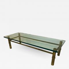 T H Robsjohn Gibbings Custom T H Robsjohn Gibbings Brass Coffee Table for Kandell Residence - 1880611