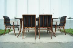 T H Robsjohn Gibbings Dining Table and Chairs by T H Robsjohn Gibbings for Widdicomb - 102441