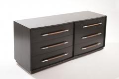 T H Robsjohn Gibbings Ebonized Dresser by T H Robsjohn Gibbings C 1950s - 2637750