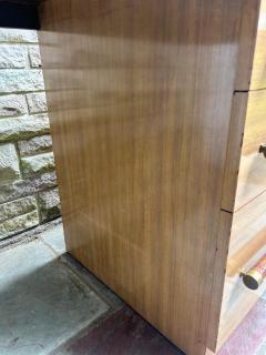 T H Robsjohn Gibbings Fabulous T H Robsjohn Gibbings Widdicomb Cane Pulls Desk Mid Century - 4696882