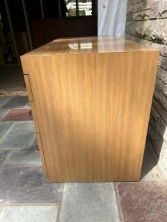 T H Robsjohn Gibbings Fabulous T H Robsjohn Gibbings Widdicomb Cane Pulls Desk Mid Century - 4696886