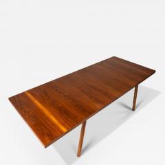 T H Robsjohn Gibbings Mid Century Modern Expansion Dining Table in Walnut by T H Robsjohn Gibbings - 3116859