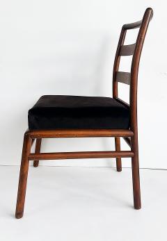 T H Robsjohn Gibbings Mid century T H Robsjohn Gibbings 4209 Ladder back Chairs for Widdicomb Pair - 4522973