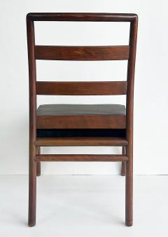 T H Robsjohn Gibbings Mid century T H Robsjohn Gibbings 4209 Ladder back Chairs for Widdicomb Pair - 4522974