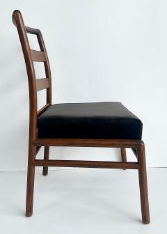 T H Robsjohn Gibbings Mid century T H Robsjohn Gibbings 4209 Ladder back Chairs for Widdicomb Pair - 4522998
