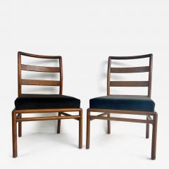 T H Robsjohn Gibbings Mid century T H Robsjohn Gibbings 4209 Ladder back Chairs for Widdicomb Pair - 4523176