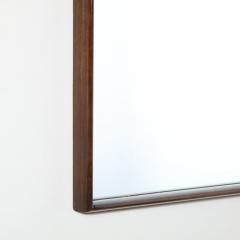 T H Robsjohn Gibbings Midcentury Handrubbed Walnut Mirror by T H Robsjohn Gibbings for Widdicomb Co  - 2551544