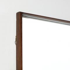 T H Robsjohn Gibbings Midcentury Handrubbed Walnut Mirror by T H Robsjohn Gibbings for Widdicomb Co  - 2551545