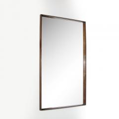 T H Robsjohn Gibbings Midcentury Handrubbed Walnut Mirror by T H Robsjohn Gibbings for Widdicomb Co  - 2551546