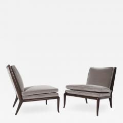 T H Robsjohn Gibbings Model WMB Slipper Chairs by T H Robjohn Gibbings 1950s - 2150077